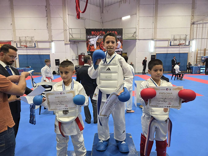 أمطار من الميداليات والإنجازات في بطولة موديعين القطرية للكراتيه